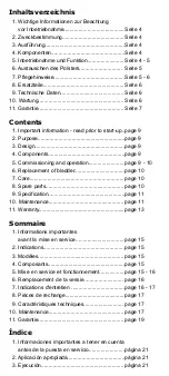 Preview for 2 page of Riester metpak 5270 Instructions Manual