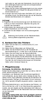 Preview for 5 page of Riester metpak 5270 Instructions Manual