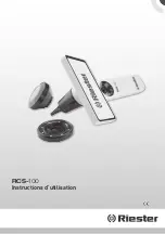 Предварительный просмотр 25 страницы Riester RCS-100 Instructions For Use Manual