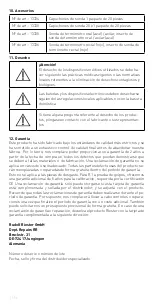 Предварительный просмотр 104 страницы Riester ri-thermo fastPRObe Instructions For Use Manual