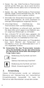 Preview for 6 page of Riester ri-thermo N Instructions Manual