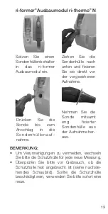 Preview for 13 page of Riester ri-thermo N Instructions Manual