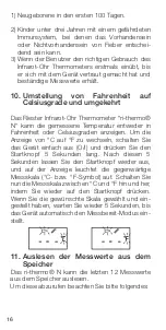 Preview for 16 page of Riester ri-thermo N Instructions Manual