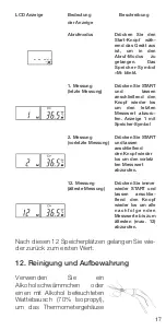 Preview for 17 page of Riester ri-thermo N Instructions Manual