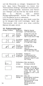 Preview for 18 page of Riester ri-thermo N Instructions Manual