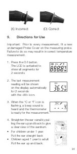 Preview for 31 page of Riester ri-thermo N Instructions Manual