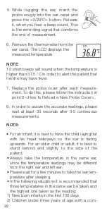 Preview for 32 page of Riester ri-thermo N Instructions Manual