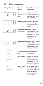 Preview for 35 page of Riester ri-thermo N Instructions Manual