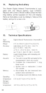 Preview for 36 page of Riester ri-thermo N Instructions Manual