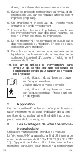 Preview for 40 page of Riester ri-thermo N Instructions Manual