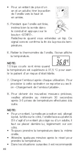 Preview for 48 page of Riester ri-thermo N Instructions Manual