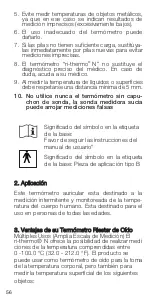 Preview for 56 page of Riester ri-thermo N Instructions Manual