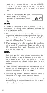 Preview for 64 page of Riester ri-thermo N Instructions Manual