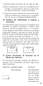 Preview for 65 page of Riester ri-thermo N Instructions Manual