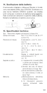 Preview for 101 page of Riester ri-thermo N Instructions Manual