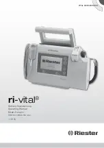 Riester Ri-Vital Operating Manual preview