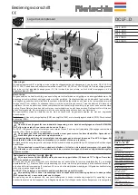 Preview for 21 page of Rietschle DCLF 100 D Operating Instructions Manual
