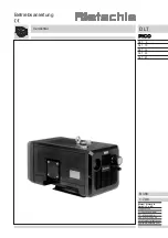 Preview for 1 page of Rietschle PICO DLT 10 Operating Instructions Manual