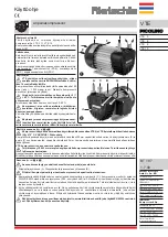 Предварительный просмотр 19 страницы Rietschle PICOLONO VTE 10 Operating Instructions Manual