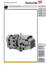 Предварительный просмотр 5 страницы Rietschle TR 10 DV Operating Instructions Manual