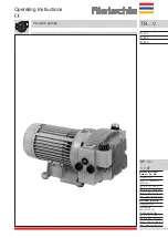 Предварительный просмотр 5 страницы Rietschle TR 40 V Operating Instructions Manual