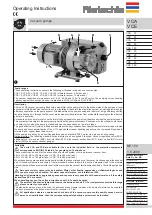 Предварительный просмотр 5 страницы Rietschle VCA 100 Operating Instructions Manual