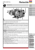 Предварительный просмотр 17 страницы Rietschle VCA 100 Operating Instructions Manual