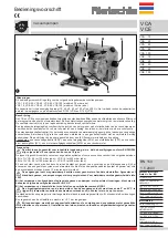 Предварительный просмотр 21 страницы Rietschle VCA 100 Operating Instructions Manual