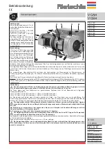 Rietschle VCAH 100 Operating Instructions Manual предпросмотр