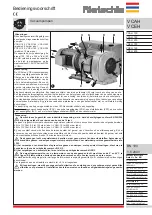 Preview for 21 page of Rietschle VCAH 100 Operating Instructions Manual