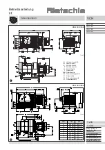 Rietschle VCH 100 Operating Instructions Manual предпросмотр