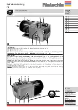 Rietschle VGA 10 Operating Instructions Manual предпросмотр