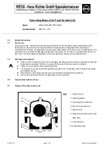 Preview for 1 page of Rifox WO-1210-ZR Operating Manual