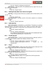 Предварительный просмотр 101 страницы Riftek RF627 Series User Manual