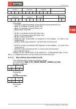 Предварительный просмотр 108 страницы Riftek RF627 Series User Manual