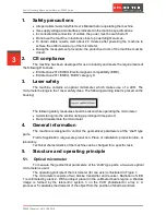 Preview for 3 page of Riftek RF656XY-35 User Manual