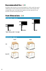 Предварительный просмотр 4 страницы Rifton MultiDesks E280 Product Manual