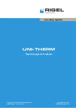 Rigel Uni-Therm Instruction Manual preview