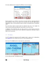 Preview for 15 page of Rigel Uni-Therm Instruction Manual