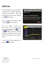 Preview for 28 page of RigExpert AA-1500 ZOOM User Manual