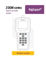 Preview for 1 page of RigExpert ZOOM series Software Manual