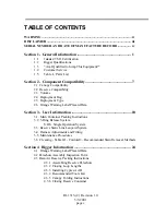 Preview for 5 page of RIGGING INNOVATIONS Telesis 2 Owner'S Manual And Packing Instructions