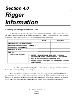 Preview for 29 page of RIGGING INNOVATIONS Telesis 2 Owner'S Manual And Packing Instructions