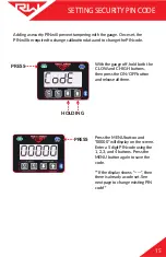 Предварительный просмотр 15 страницы Right Weigh 201-219-11 Installation & Operation Manual