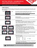 Предварительный просмотр 3 страницы Right Weigh 201-EBT-01B Installation And Maintenance