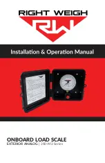 Right Weigh 310-M3 Series Installation & Operation Manual предпросмотр