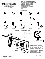 Предварительный просмотр 2 страницы RightAngle 4 HV Series Assembly Instructions Manual