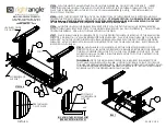 Preview for 2 page of RightAngle NewCrank SPLIT WORKSURFACE CRANK HEIGHT ADJUSTABLE WORKSTATION Assembly Instructions