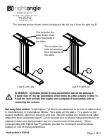 Предварительный просмотр 3 страницы RightAngle NewHeights 4 NZP Series Instructions Manual