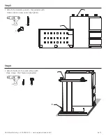 Preview for 4 page of RightAngle R-Style Custom C Leg Base with Side Stationary Pedestal Assembly Instructions